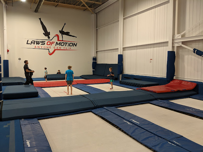Laws of Motion - Trampoline - Tumbling - Parkour - Gymnastics in Ottawa